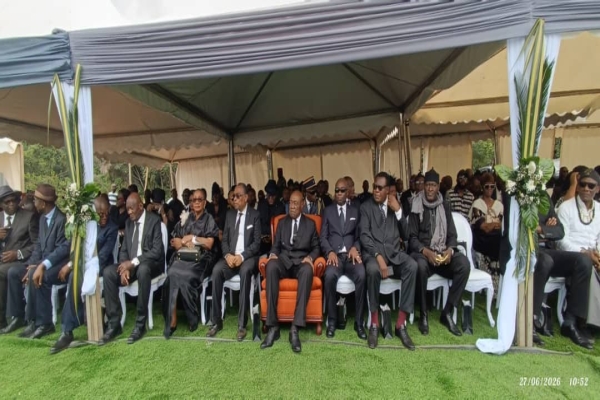 DERNIERS ADIEUX A M. BASSEK BA KOBHIO Emile