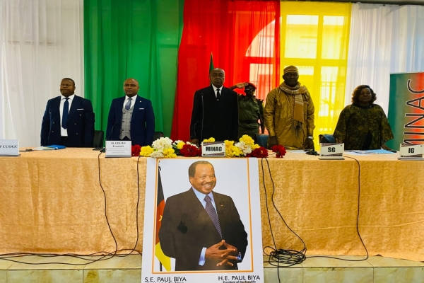 Cérémonie de lancement des opérations de restauration de la Société Civile Camerounaise des Droits Voisins (SCDV)