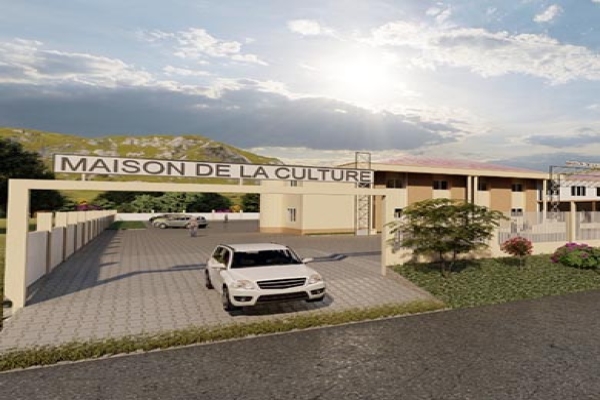 Maquette de la Maison de la Culture