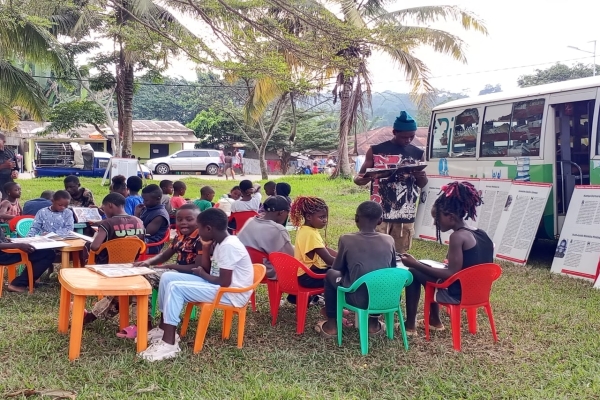 La Bibliothèque Mobile (Bibliobus) du Ministère des Arts et de la Culture, MINAC, se déploie du 17 au 20 juillet 2026 dans la ville de Mengong, Département de la Mvila, Région du Sud.