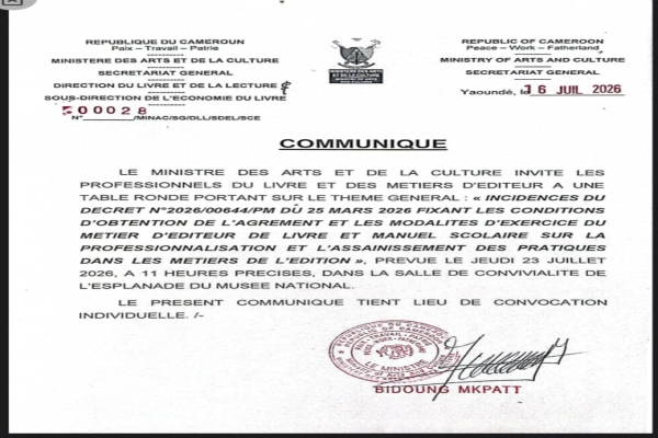 COMMUNIQUE 2