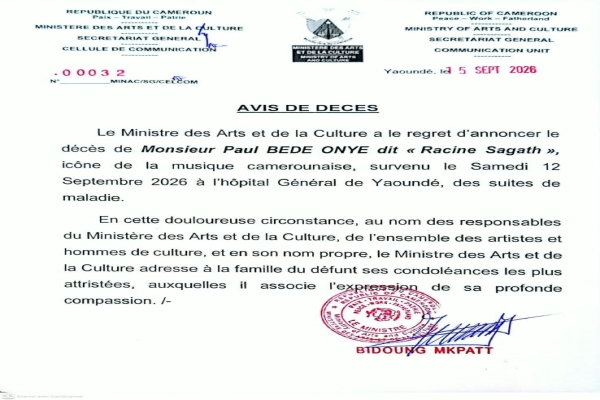 Avis de décès