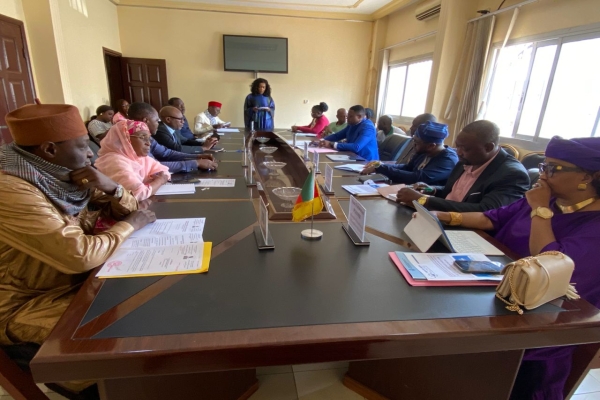 549e édition du Nguon: Mme FATIMATOU POUMIE , Directrice Exécutif de la Fondation NGUON reçue en audience au MINAC